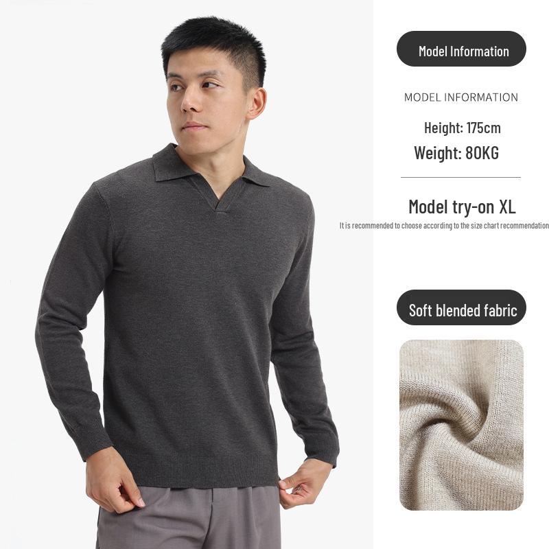 Men s High-End Seagull Collar Sweater - Versatile, Casual, Warm Knitwear for Autumn/Winter 2XL
Men s High-End Seagull Collar Sweater - Versatile, Casual, Warm Knitwear for Autumn/Winter 2XL