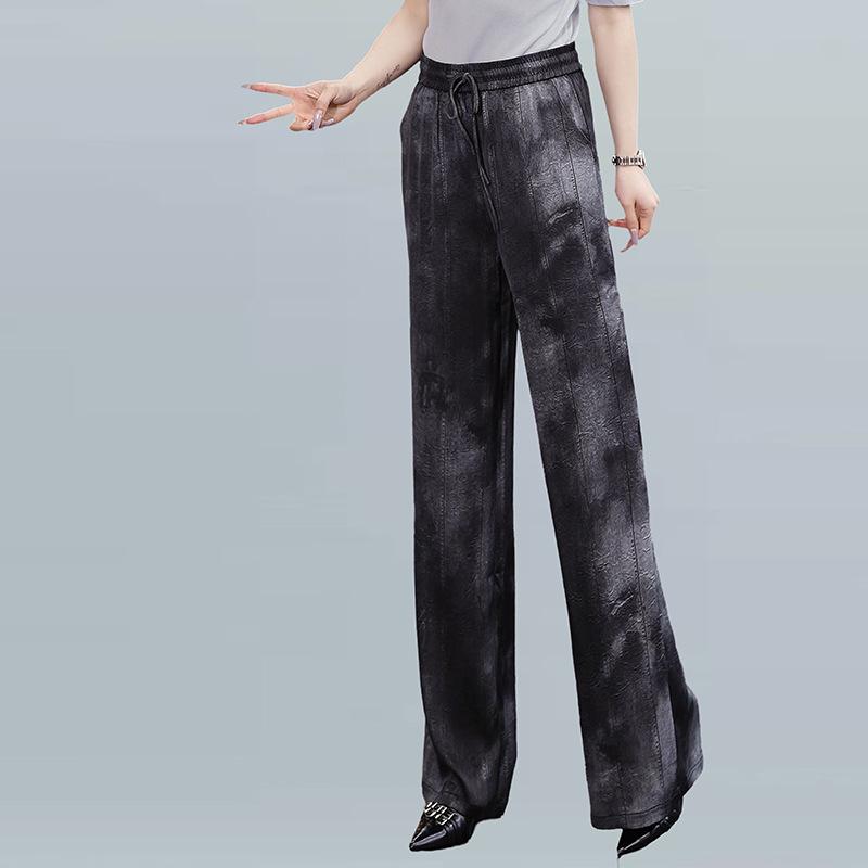 2025 Spring Retro Wide-Leg Faux Silk Flare Pants for Women XXXL (125-135 Jin) античный серебряного
2025 Spring Retro Wide-Leg Faux Silk Flare Pants for Women XXXL (125-135 Jin) античный серебряного