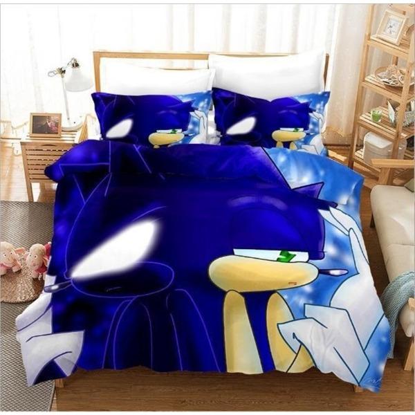 Набір постільної білизни з трьох предметів серії Sonic AU Double 180x210cm
Набір постільної білизни з трьох предметів серії Sonic AU Double 180x210cm