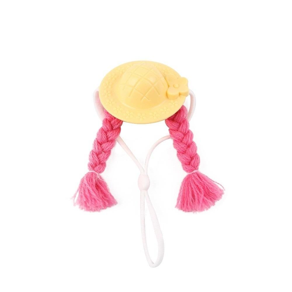 Adjustable Fit Mini Pet Wig Braids Comfortable To Wear Parrot Fake Hair with Hat Christmas Party Style 2
Adjustable Fit Mini Pet Wig Braids Comfortable To Wear Parrot Fake Hair with Hat Christmas Party Style 2