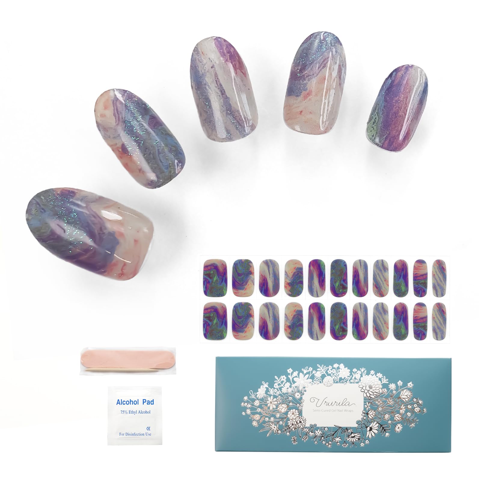 Ururila Gel Nail Seal Наклейка для ногтей Упрочняющий тип Just Stick Self Nail Фиолетовый Ururila (041.Куджаку-КУДЖАКУ-)
Ururila Gel Nail Seal Наклейка для ногтей Упрочняющий тип Just Stick Self Nail Фиолетовый Ururila (041.Куджаку-КУДЖАКУ-)