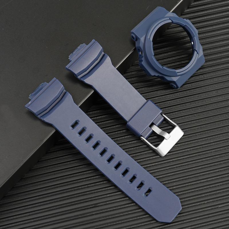 Replacement Resin Silicone Band + Case for Casio G-SHOCK GA/GLX Series (GA-150/200/201/300/310/GLX100) Men s Watch - Waterproof 0mm синій
Replacement Resin Silicone Band + Case for Casio G-SHOCK GA/GLX Series (GA-150/200/201/300/310/GLX100) Men s Watch - Waterproof 0mm синій