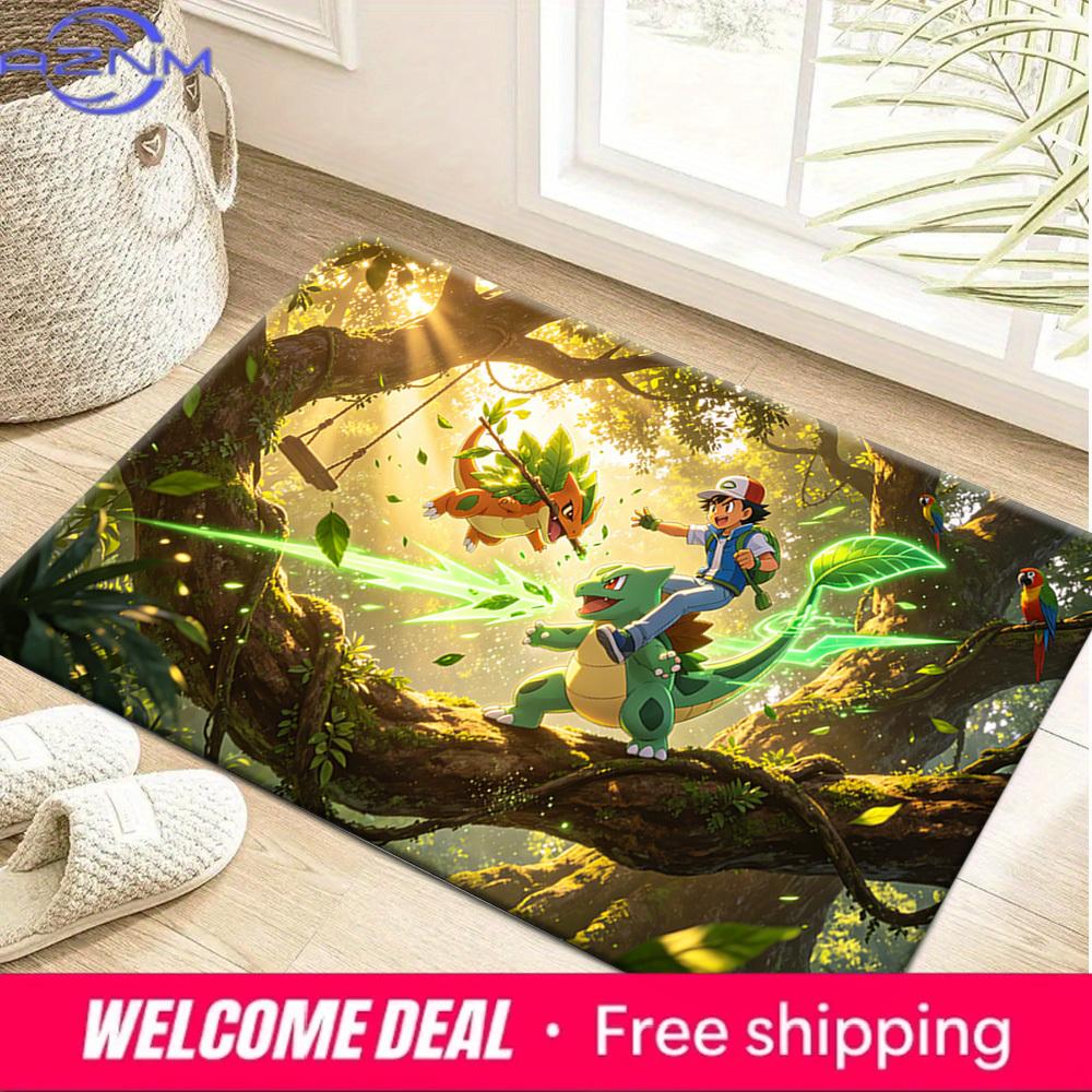 Pokemon Ash & Grass Type Pokemon Forest Training Print Non-Slip Floor Mat Doormat 40cm x 60cm
Pokemon Ash & Grass Type Pokemon Forest Training Print Non-Slip Floor Mat Doormat 40cm x 60cm