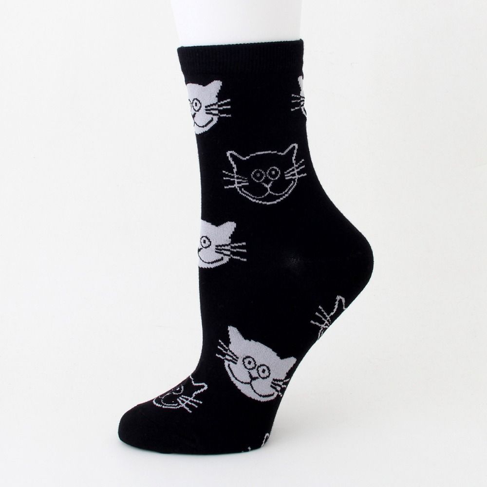 Korean Style Cat Pattern Socks Harajuku Middle Tube Socks Novelty Animal Socks Female C
Korean Style Cat Pattern Socks Harajuku Middle Tube Socks Novelty Animal Socks Female C