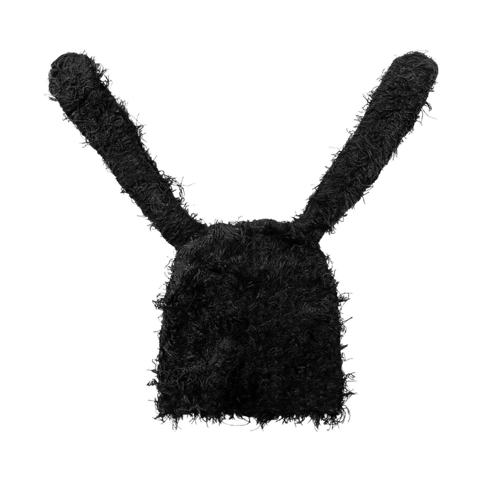 Rabbits Ear Knitted Hat for Female Winter Brimless Hat Outdoor Activity Pullover Hat Fashion Skull Hat Female Warm Sport Hat чёрный
Rabbits Ear Knitted Hat for Female Winter Brimless Hat Outdoor Activity Pullover Hat Fashion Skull Hat Female Warm Sport Hat чёрный