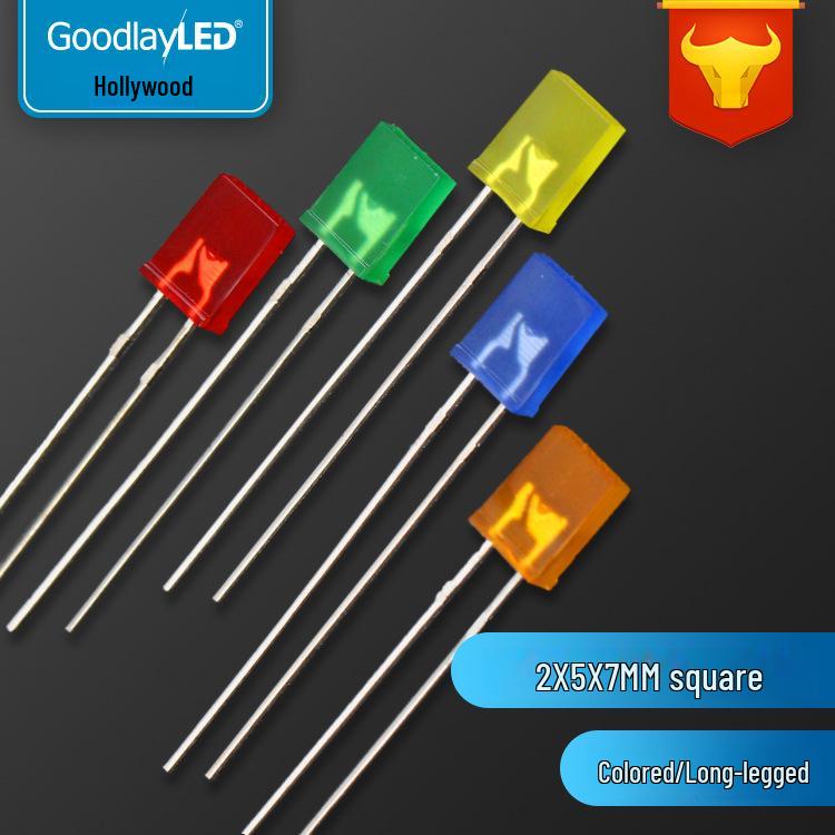 Hollywood 2X5X7 Square Long-Leg LED Lamp: Red, Blue, Yellow, Emerald Green Diodes, 257 LEDs Red Light Long-leg
Hollywood 2X5X7 Square Long-Leg LED Lamp: Red, Blue, Yellow, Emerald Green Diodes, 257 LEDs Red Light Long-leg