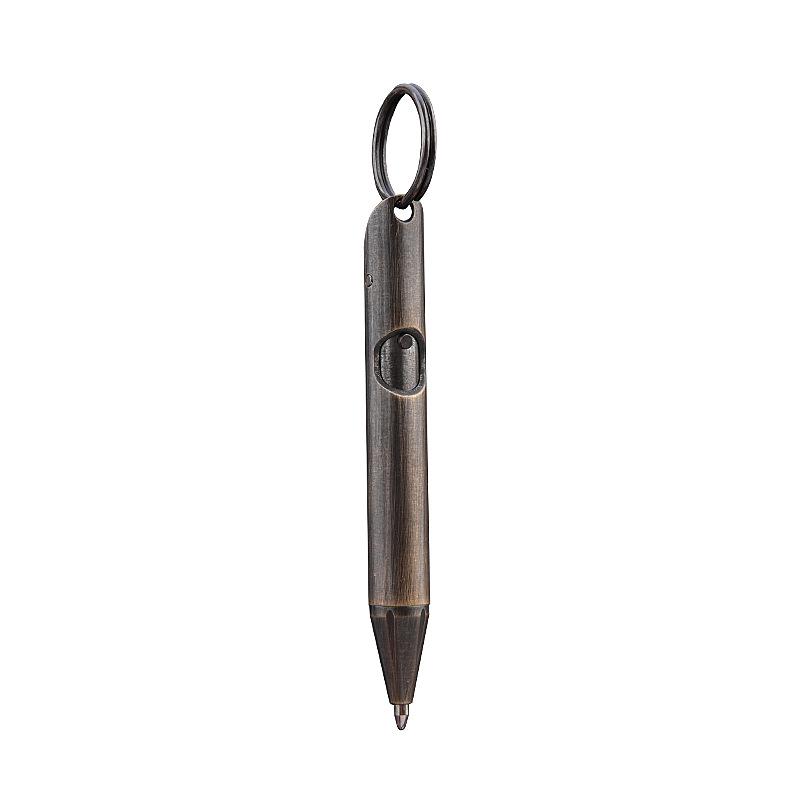 Mini Brass Click Keychain Pen: Portable Pocket Ballpoint for Travel & Business 0.5mm
Mini Brass Click Keychain Pen: Portable Pocket Ballpoint for Travel & Business 0.5mm