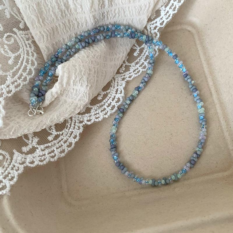 Летнее ожерелье из бисера с маленьким цветком Dopamine Color, женское нишевое дизайнерское чувство, модная универсальная цепочка на шею, цепочка на ключицу
Летнее ожерелье из бисера с маленьким цветком Dopamine Color, женское нишевое дизайнерское чувство, модная универсальная цепочка на шею, цепочка на ключицу