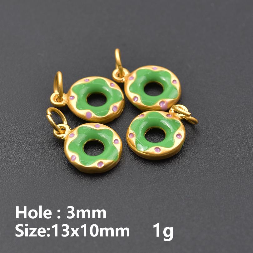 13pcs Wholesale Chinese Gold Color Enamel Charm 3D Sweetmeats Candy Doughnut Pendant Charms For Jewelry Making Bracelet Necklace
13pcs Wholesale Chinese Gold Color Enamel Charm 3D Sweetmeats Candy Doughnut Pendant Charms For Jewelry Making Bracelet Necklace