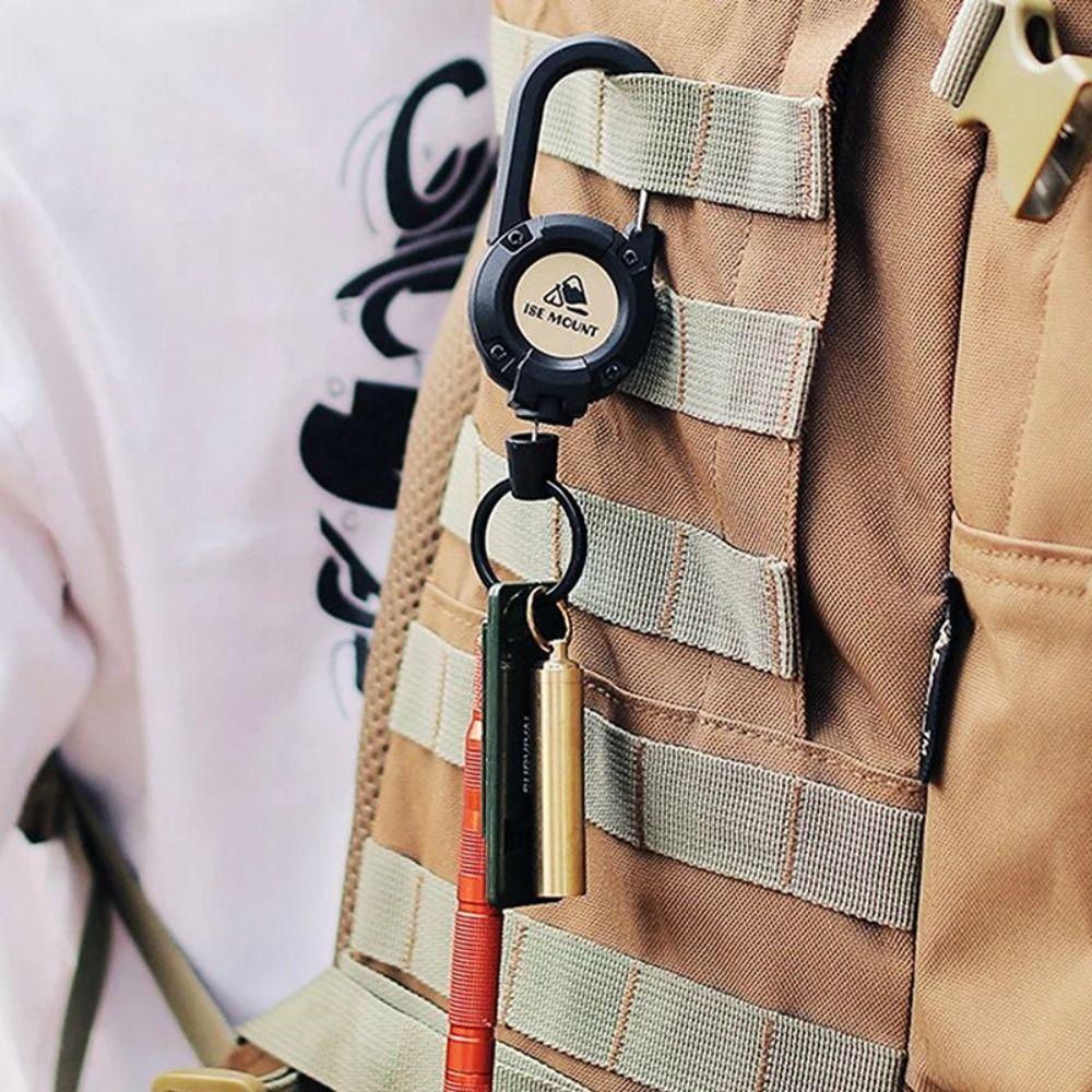 Solid Color Telescopic Wire Rope Keychain Steel Wire Retractable Key Ring Climbing зелений
Solid Color Telescopic Wire Rope Keychain Steel Wire Retractable Key Ring Climbing зелений