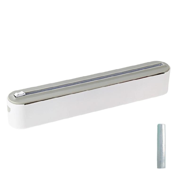 Magnetic Plastic Wrap Dispenser with Slide Cutter Space Saving Kitchen Organizers Single-Hand Operation for Aluminum Foil сірий
Magnetic Plastic Wrap Dispenser with Slide Cutter Space Saving Kitchen Organizers Single-Hand Operation for Aluminum Foil сірий