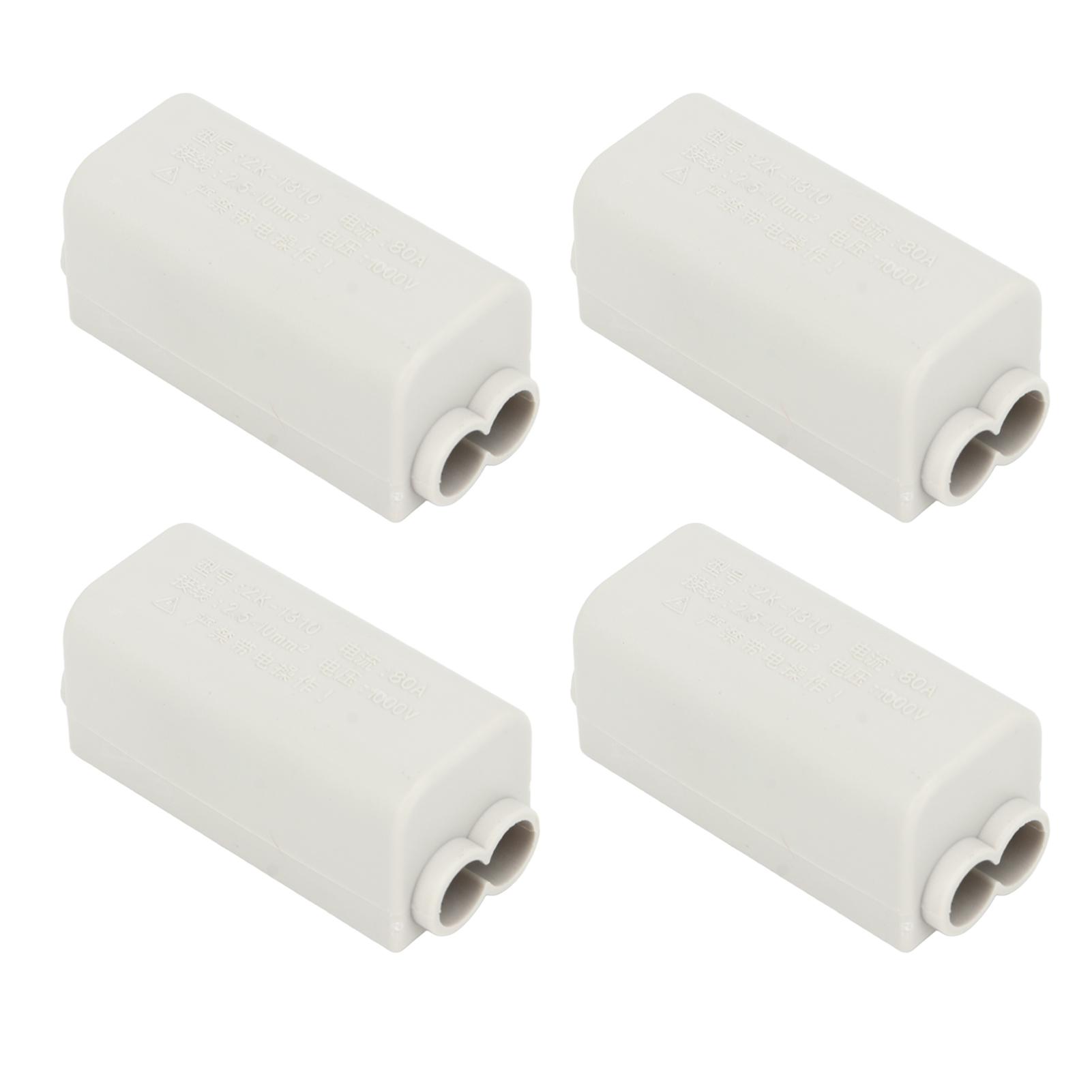 4PCS 2 in 2 Out Cable Terminal Block Connector 1000V Strong Conductivity Heat Dissipation for Top
4PCS 2 in 2 Out Cable Terminal Block Connector 1000V Strong Conductivity Heat Dissipation for Top