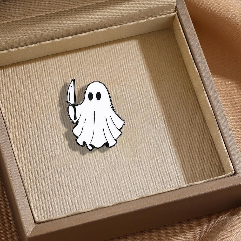 Funny Ghost Brooch Universal Cartoon Metal Badge Fashionable Versatile Clothes Bag Scarf Accessories Halloween Brooch червоний
Funny Ghost Brooch Universal Cartoon Metal Badge Fashionable Versatile Clothes Bag Scarf Accessories Halloween Brooch червоний