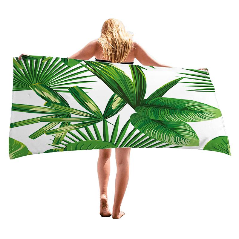 Tropical Houseplants Collection digital-printed polyester Superfine fiber double-sided fleece Beach vacation bath beach towel W30*H60(CM)
Tropical Houseplants Collection digital-printed polyester Superfine fiber double-sided fleece Beach vacation bath beach towel W30*H60(CM)