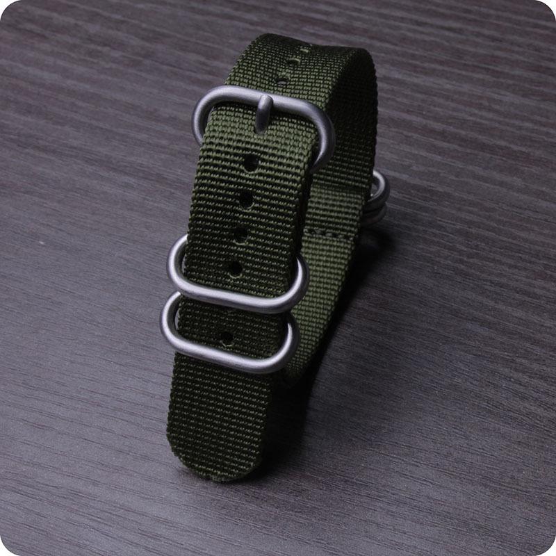 Premium Nylon Zulu NATO Military Watch Strap with OWS Oval Brushed Buckle - Waterproof 22mm
Premium Nylon Zulu NATO Military Watch Strap with OWS Oval Brushed Buckle - Waterproof 22mm