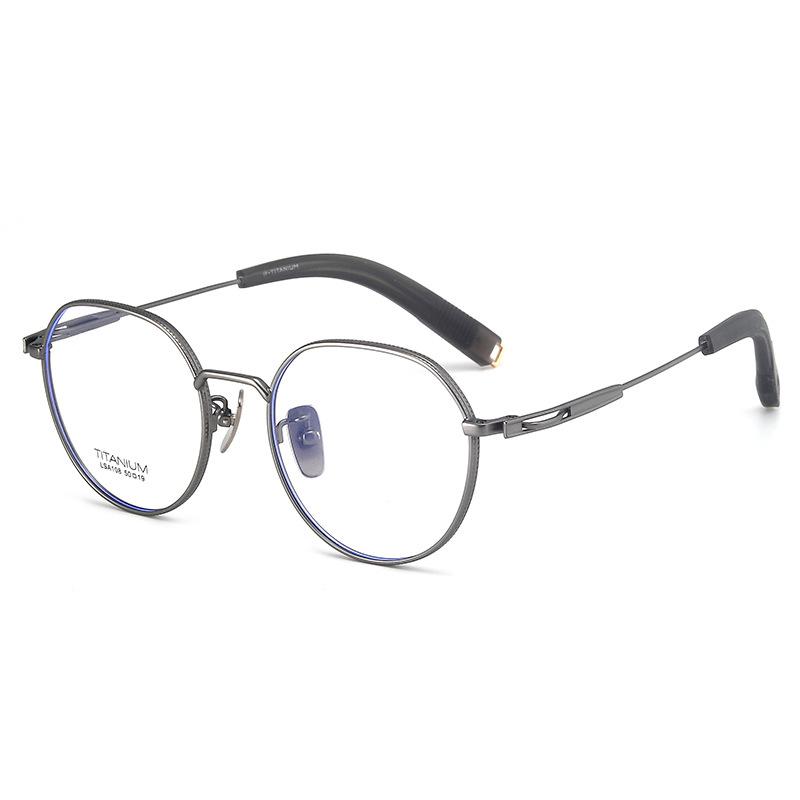 America Replica Pure Titanium Eyeglass Frames Men Irregular Business Round Eyewear Handmade Ultra Light Luxury Glasses Demo Lens темно-сірий
America Replica Pure Titanium Eyeglass Frames Men Irregular Business Round Eyewear Handmade Ultra Light Luxury Glasses Demo Lens темно-сірий