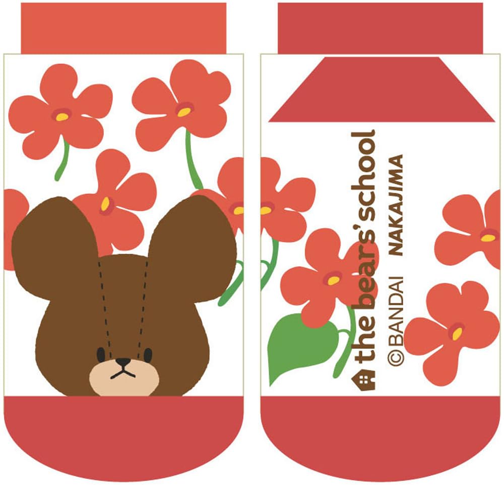 Nakajima Corporation Bear School Retro Girly Kids Socks Floral Pattern 194015-24 Size 13-18cm
Nakajima Corporation Bear School Retro Girly Kids Socks Floral Pattern 194015-24 Size 13-18cm