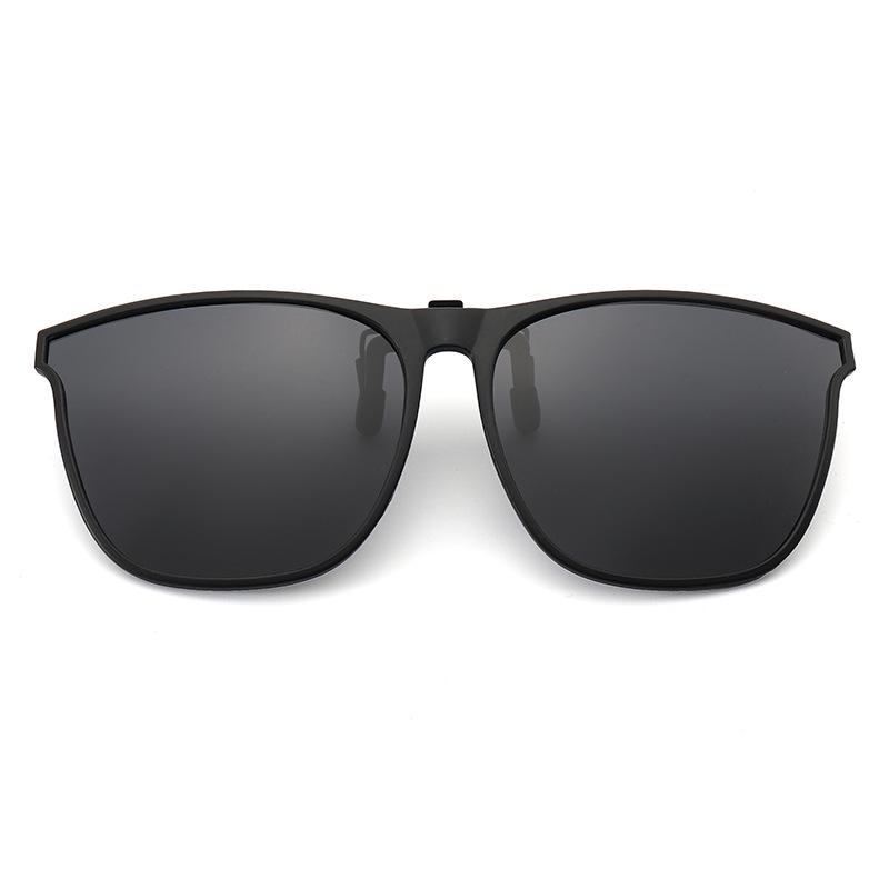 Ретро черные поляризационные солнцезащитные очки с клипсой большого размера с защитой от УФ-лучей
Ретро черные поляризационные солнцезащитные очки с клипсой большого размера с защитой от УФ-лучей