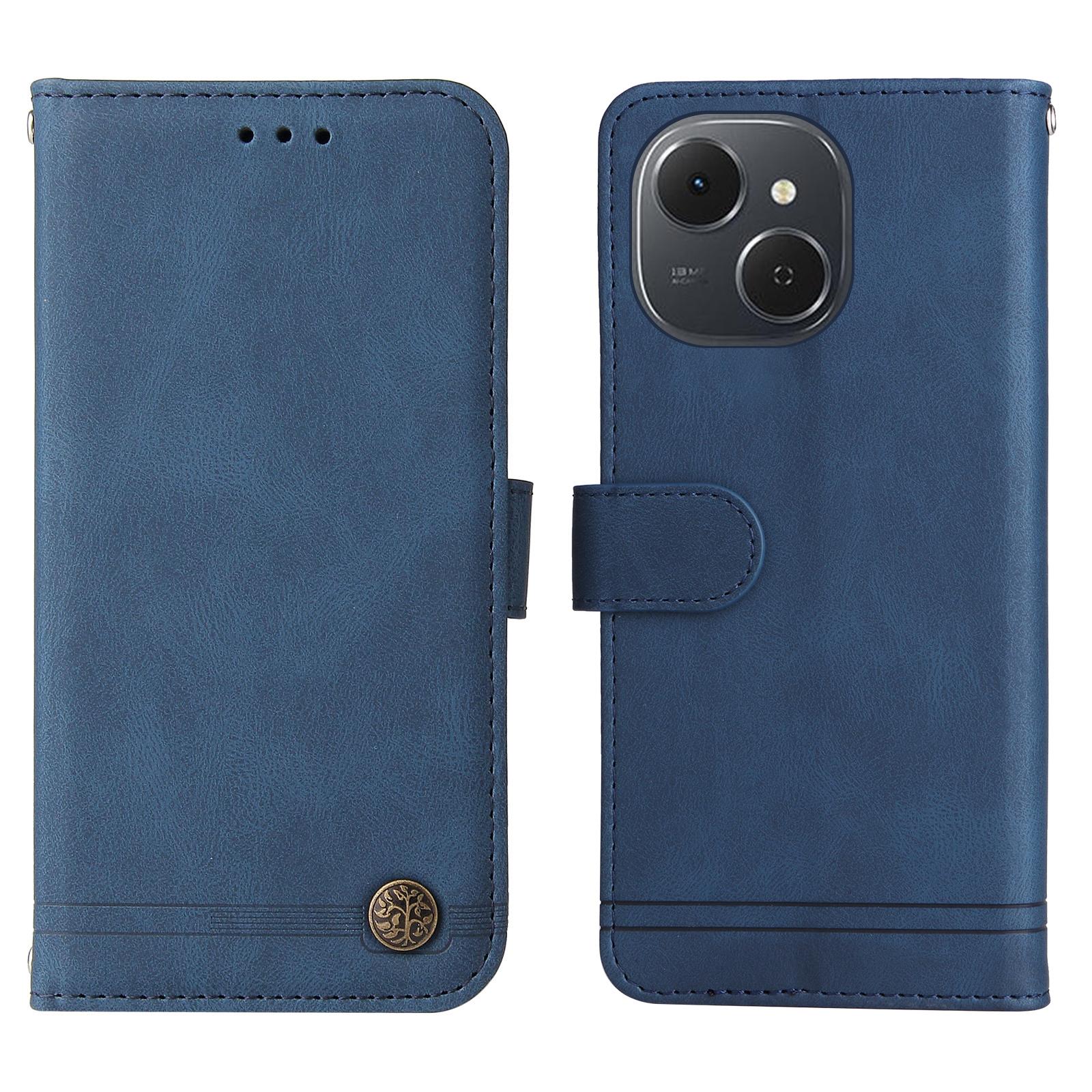 Для TECNO Spark 40C Кожаные чехлы-кошельки Кожаный чехол для телефона с подставкой и ремешком Blue
Для TECNO Spark 40C Кожаные чехлы-кошельки Кожаный чехол для телефона с подставкой и ремешком Blue