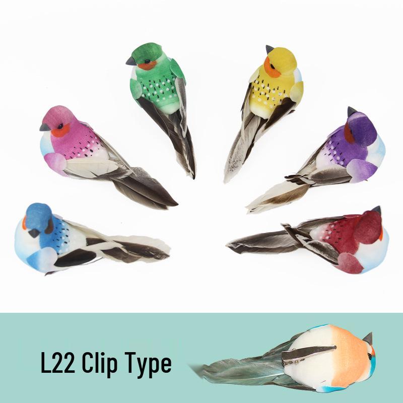 Colorful Foam Feather Bird Ornaments for Christmas Crafts and Garden Decor
Colorful Foam Feather Bird Ornaments for Christmas Crafts and Garden Decor