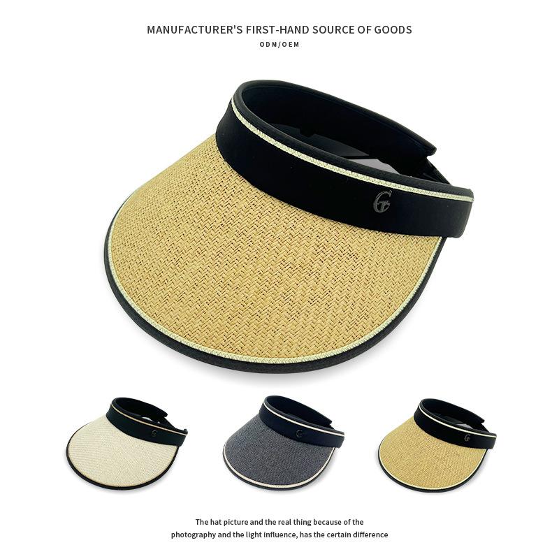Summer Adjustable Empty Top Straw Hat UV Protection Empty Top Hat Paper Grass Men s and Women s Versatile Sunscreen Hat One Size
Summer Adjustable Empty Top Straw Hat UV Protection Empty Top Hat Paper Grass Men s and Women s Versatile Sunscreen Hat One Size