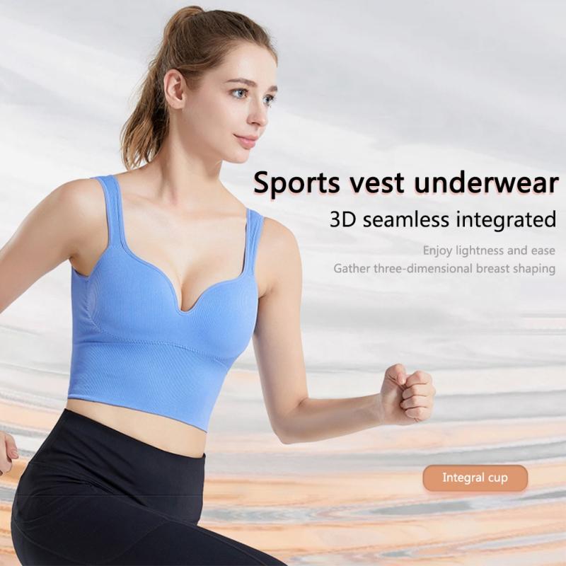 Женское спортивное нижнее белье без маркировки 3D, женское высокопрочное противоударное противопровисающее нижнее белье со сборками для фитнеса, интегрированный жилет для йоги с красивой спиной M
Женское спортивное нижнее белье без маркировки 3D, женское высокопрочное противоударное противопровисающее нижнее белье со сборками для фитнеса, интегрированный жилет для йоги с красивой спиной M