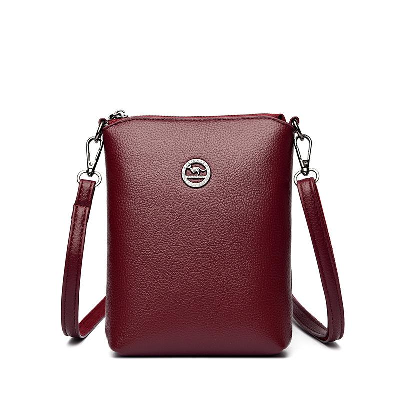 Сумка на одно плечо из мягкой кожи с тиснением, сумка кроссбоди для женщины среднего возраста красный
Сумка на одно плечо из мягкой кожи с тиснением, сумка кроссбоди для женщины среднего возраста красный