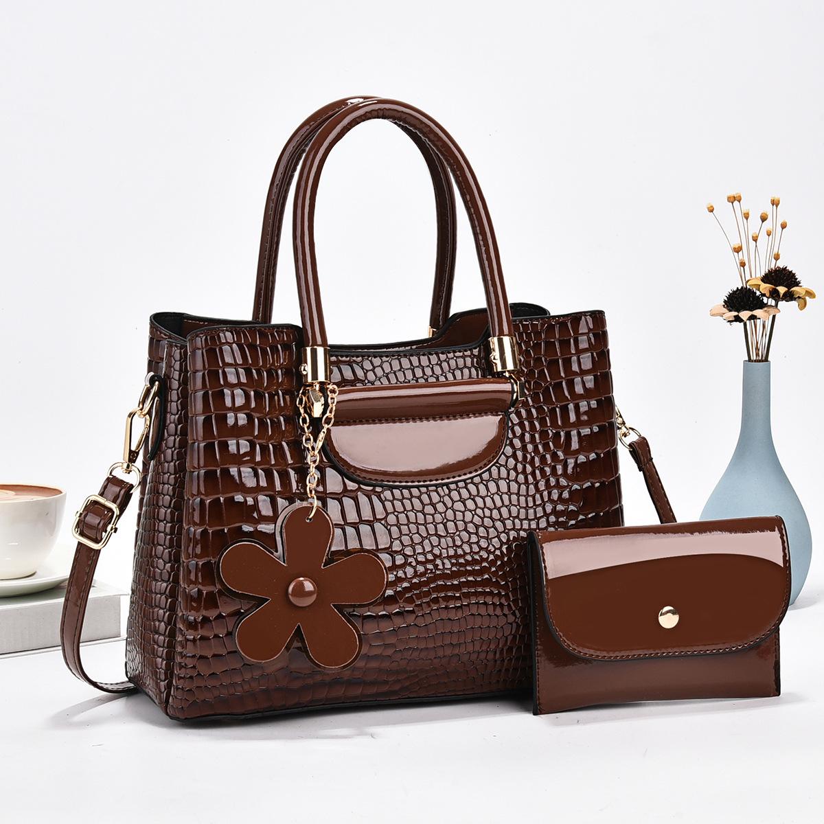 2pcs/set PU Leather Women Tote Handbag Purse with Wallet Large Capacity Female Crossbody Shoulder Bags Messenger Bags Sac
2pcs/set PU Leather Women Tote Handbag Purse with Wallet Large Capacity Female Crossbody Shoulder Bags Messenger Bags Sac