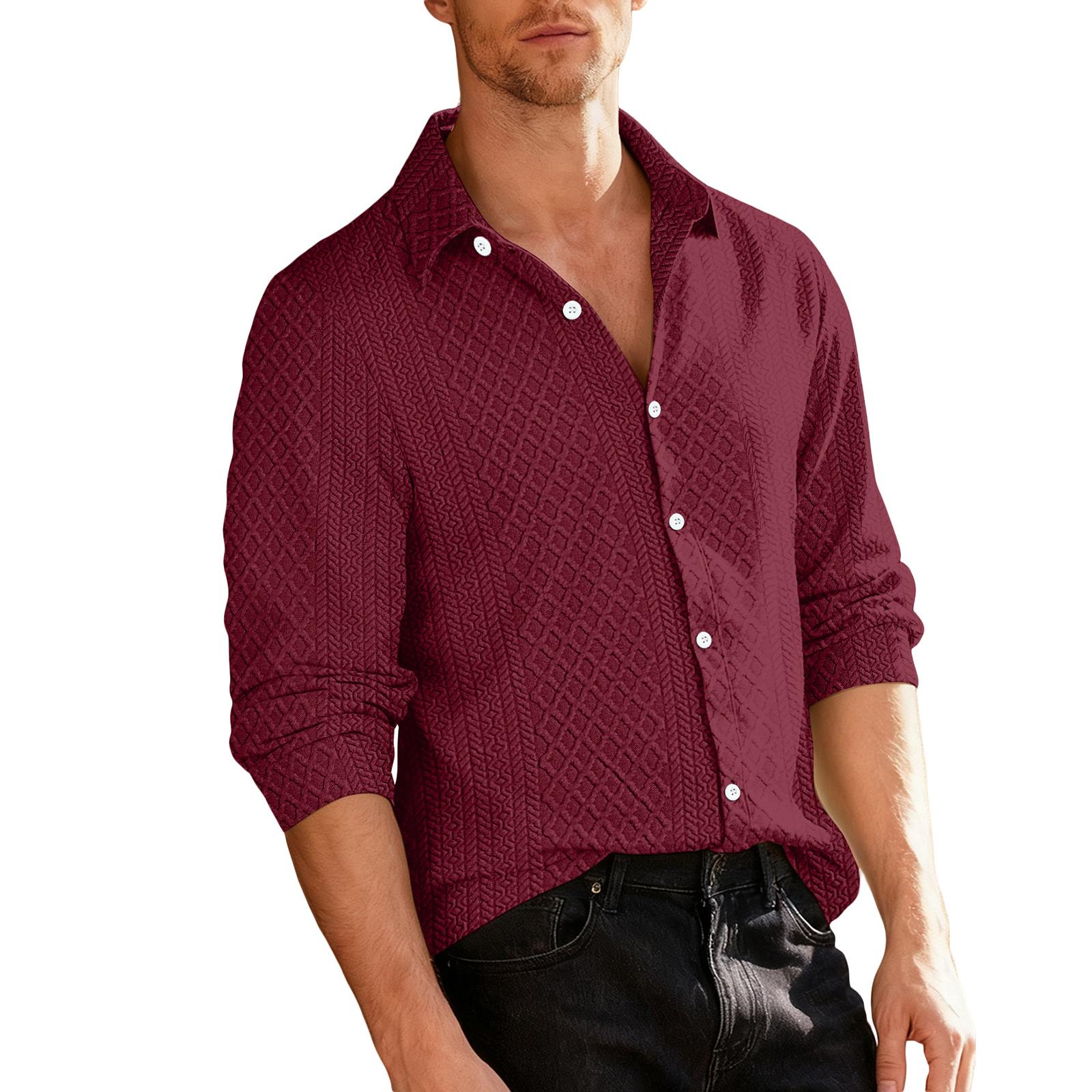 Мужская льняная рубашка с длинным рукавом, рубашка с отложным воротником, рубашка в стиле business casual, деловая рубашка, рубашка стандартного кроя XL винный
Мужская льняная рубашка с длинным рукавом, рубашка с отложным воротником, рубашка в стиле business casual, деловая рубашка, рубашка стандартного кроя XL винный