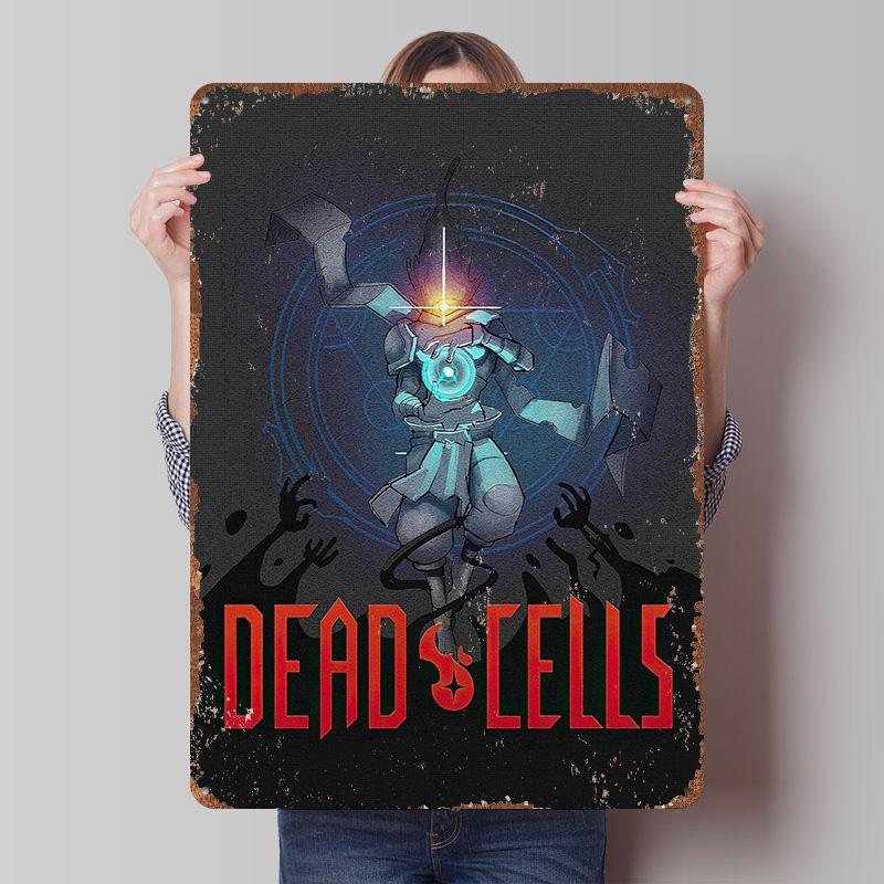 Dead Cells Game Artwork Metal Poster Customized Wall Art Retro Vintage Tinplate Signs for Gaming Room Decoration At Home Decor 7.9x11.8In(20x30cm)
Dead Cells Game Artwork Metal Poster Customized Wall Art Retro Vintage Tinplate Signs for Gaming Room Decoration At Home Decor 7.9x11.8In(20x30cm)