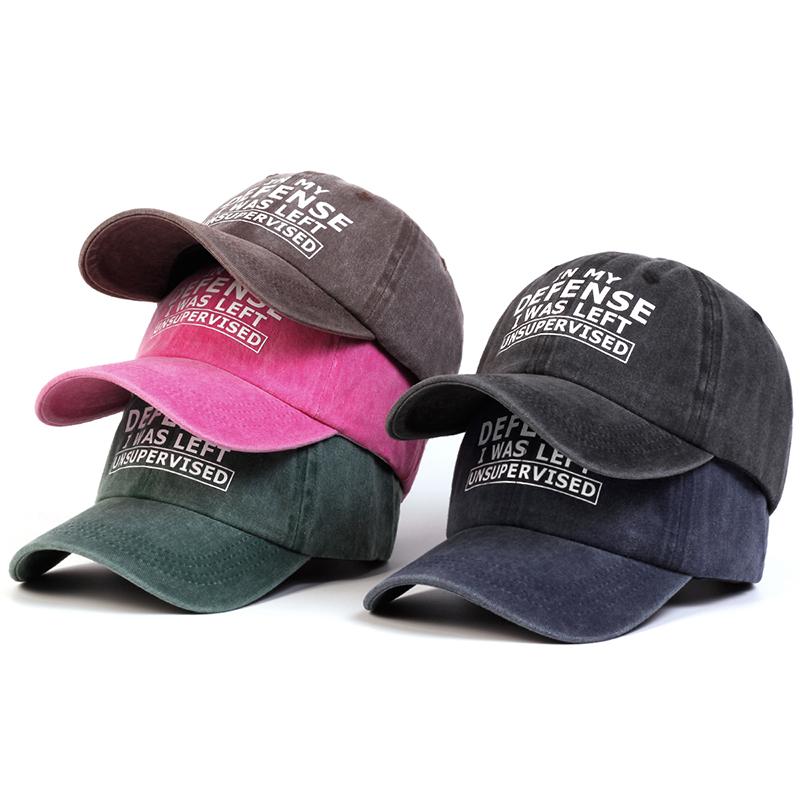 Unisex DEFENSE Print Wash Baseball Caps Spring and Autumn Outdoor Adjustable Casual Hats Sunscreen Hat темно-сірий колір
Unisex DEFENSE Print Wash Baseball Caps Spring and Autumn Outdoor Adjustable Casual Hats Sunscreen Hat темно-сірий колір
