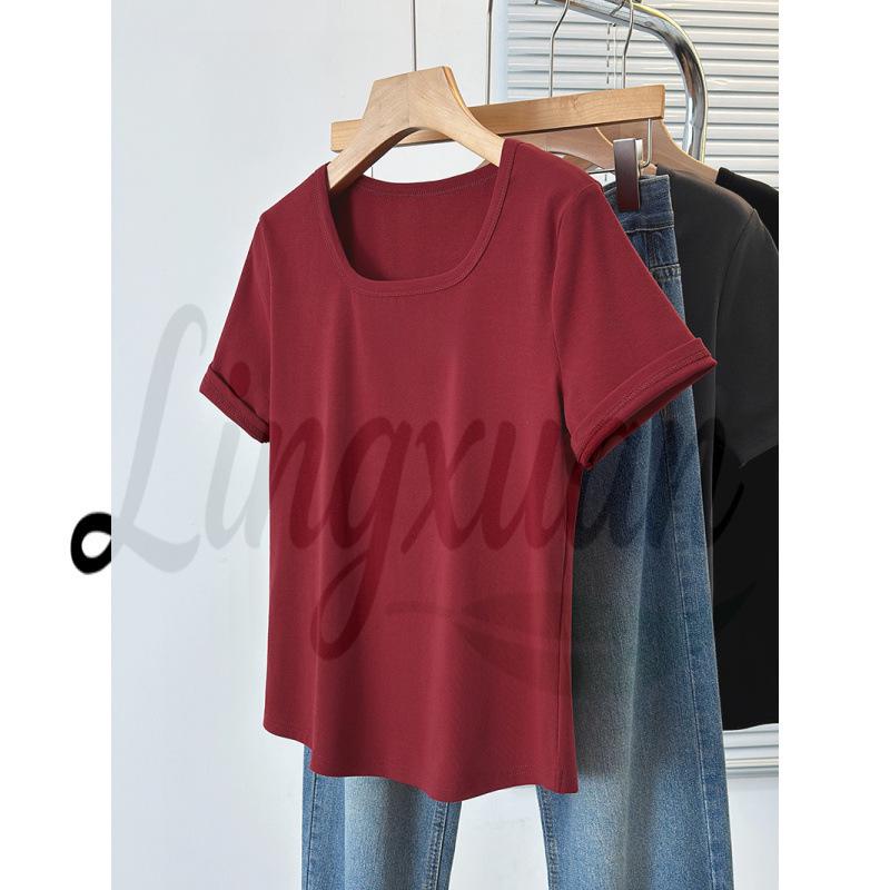 2026 Summer Plus Size American Slimming Round Neck Short Sleeve T-shirt - Trendy and Versatile Design XXXL червоний
2026 Summer Plus Size American Slimming Round Neck Short Sleeve T-shirt - Trendy and Versatile Design XXXL червоний