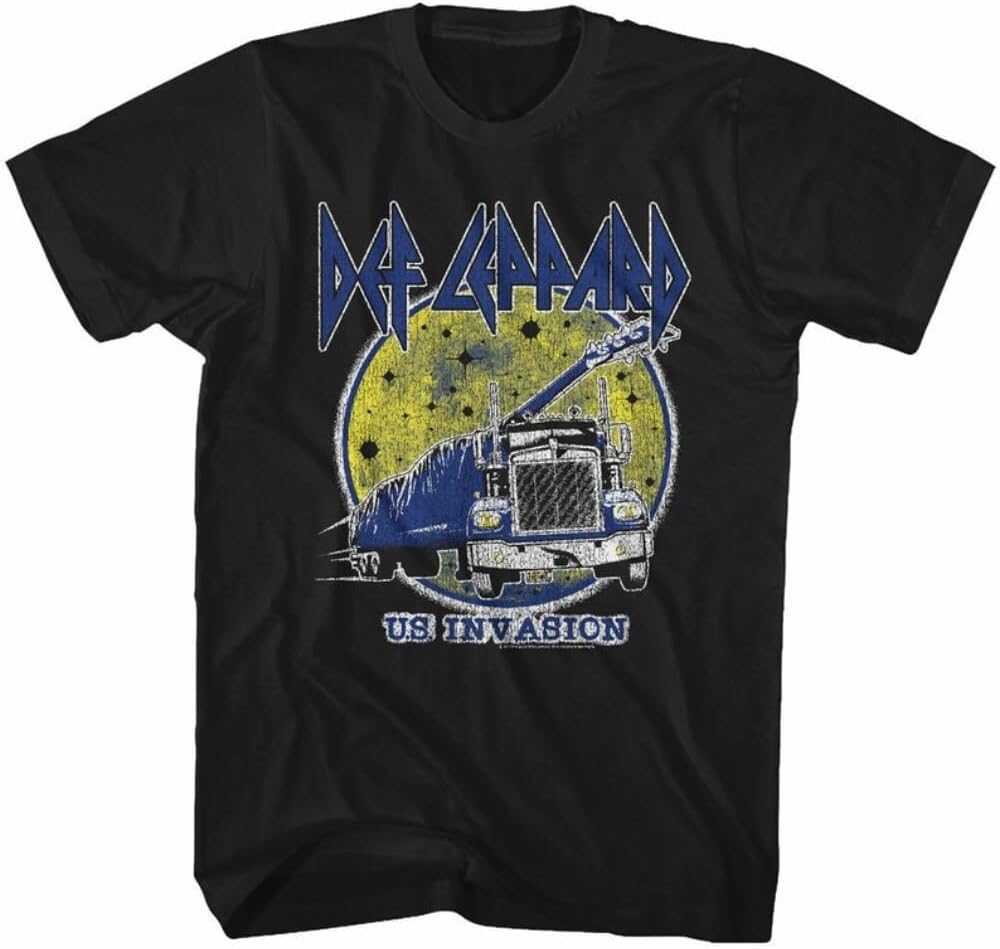 U.S. Invasion Classic Rock Band Graphic T-Shirt, Black Short Sleeve Cotton Unisex Tee 5XL різнокольоровий
U.S. Invasion Classic Rock Band Graphic T-Shirt, Black Short Sleeve Cotton Unisex Tee 5XL різнокольоровий