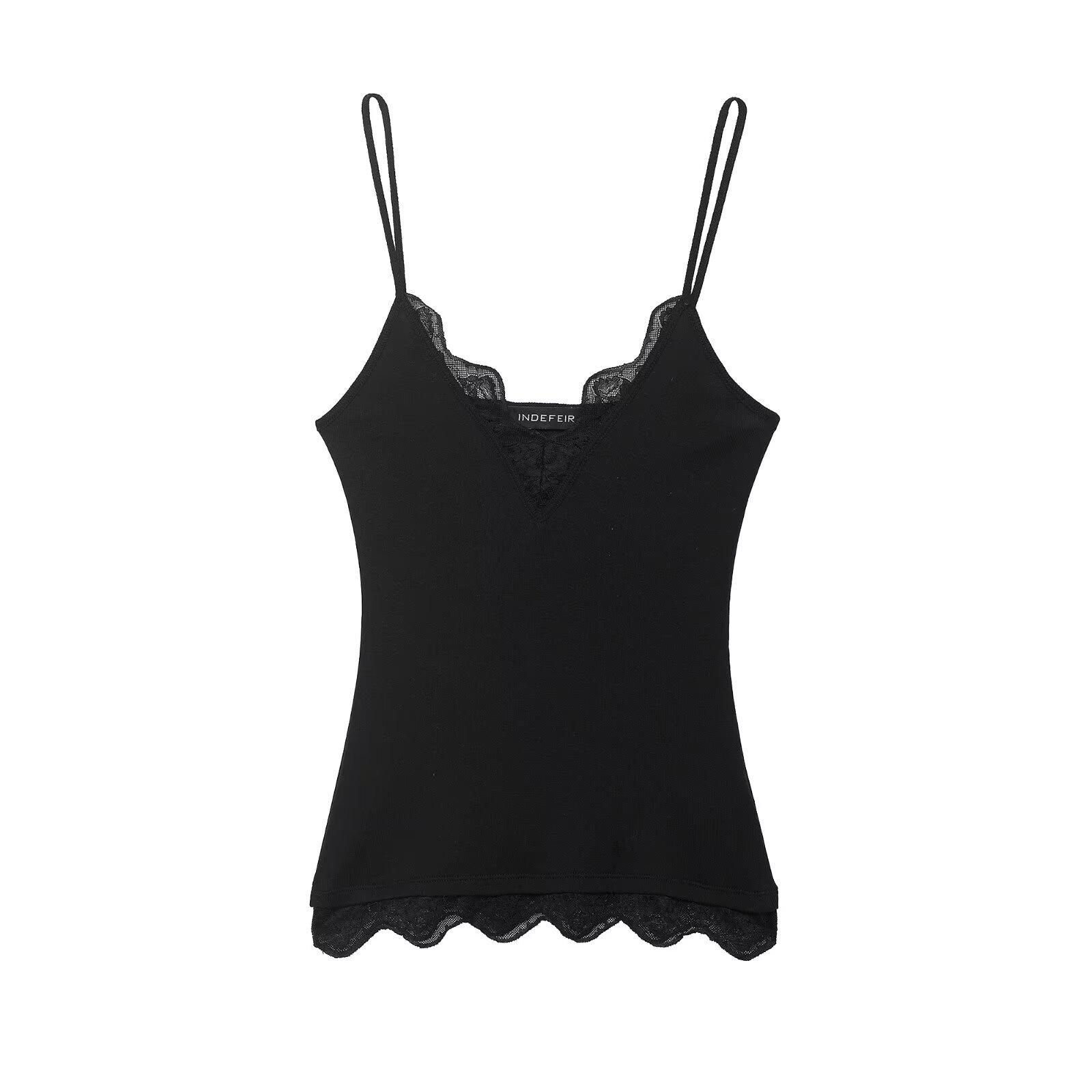 2025 European & American Style Women s Winter Lace Camisole Top Small чорний
2025 European & American Style Women s Winter Lace Camisole Top Small чорний