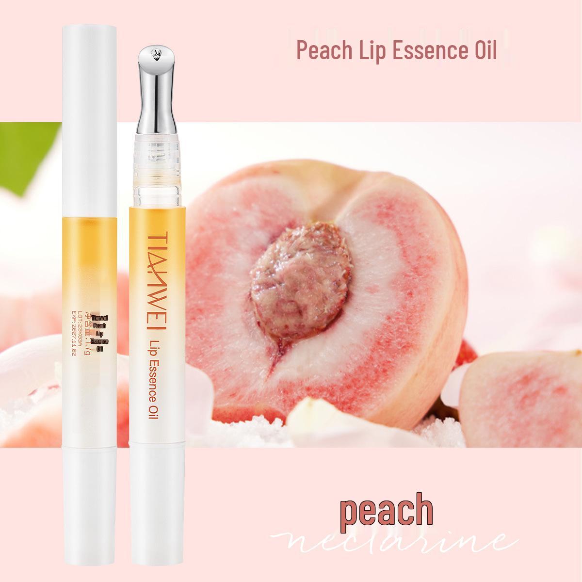 Tianwei Peach Propolis Lip Mask Oil: Hydrates, Moisturizes, Nourishes, Reduces Lip Lines, Prevents Dryness for Winter/Autumn Care.
Tianwei Peach Propolis Lip Mask Oil: Hydrates, Moisturizes, Nourishes, Reduces Lip Lines, Prevents Dryness for Winter/Autumn Care.