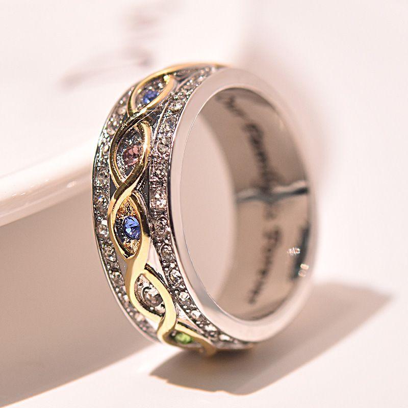 Kaivy Hot Sale Color Separation Full Diamond Fashion Colored Gems Gold Color Separation Us Size 6
Kaivy Hot Sale Color Separation Full Diamond Fashion Colored Gems Gold Color Separation Us Size 6