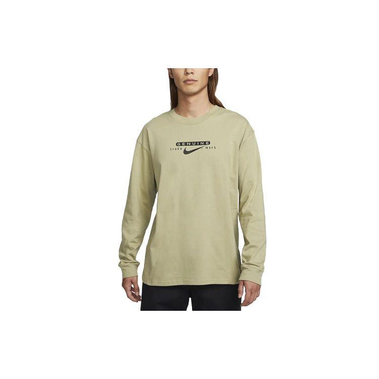Nike Sb Logo Print Loose Quick-Dry Breathable Round Neck Long Sleeve T-Shirt Men Tops Olive-Green DX9469-276 S
Nike Sb Logo Print Loose Quick-Dry Breathable Round Neck Long Sleeve T-Shirt Men Tops Olive-Green DX9469-276 S