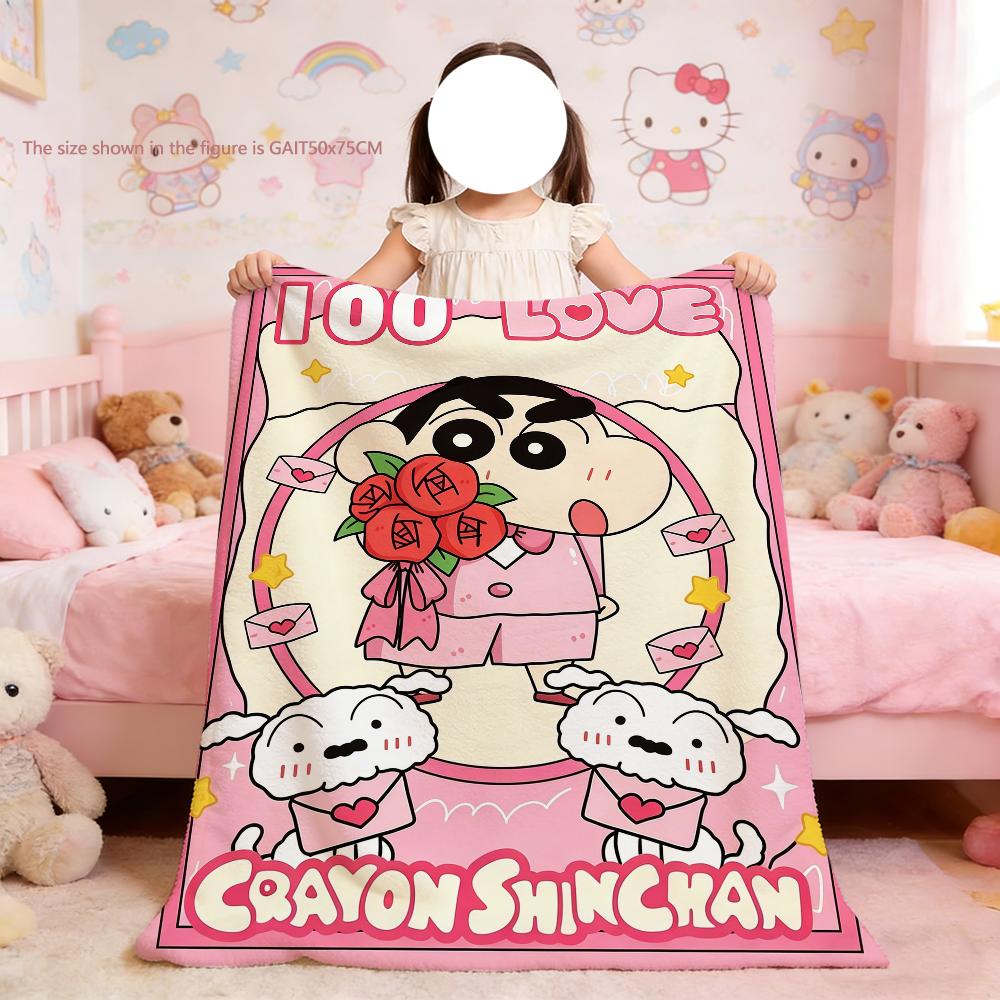 Anime C-Crayon Boy Shin C-Chans Blanket For Soft Throw Blanket for Picnic Bed Sofa Home Bedroom Cozy Warm Comfortable 75x90cm
Anime C-Crayon Boy Shin C-Chans Blanket For Soft Throw Blanket for Picnic Bed Sofa Home Bedroom Cozy Warm Comfortable 75x90cm