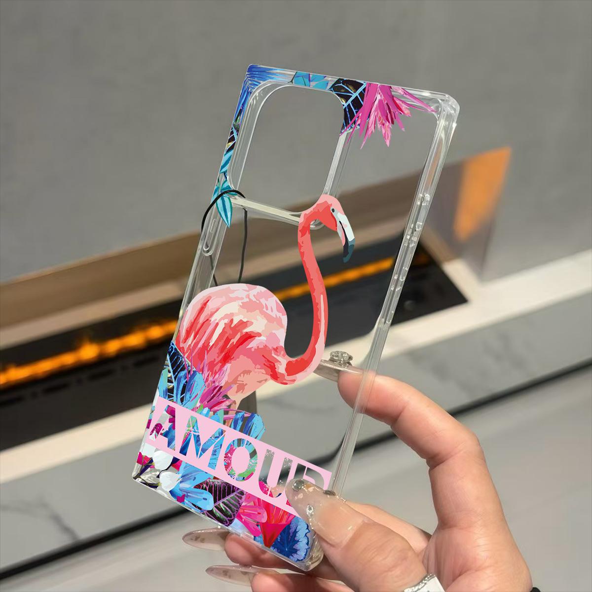 Clear Square Back Tube Case Protection For iPhone 16 ProMax 12 11 15 Plus 13 14 Pro Max Anti-Oxygen,Alphabet Flamingos Pattern Casing iphone 11 ProMax
Clear Square Back Tube Case Protection For iPhone 16 ProMax 12 11 15 Plus 13 14 Pro Max Anti-Oxygen,Alphabet Flamingos Pattern Casing iphone 11 ProMax