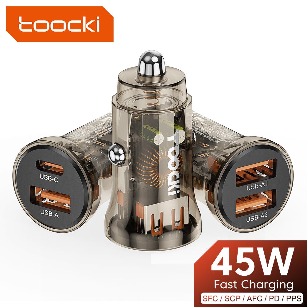 Автомобильное зарядное устройство Tooki USB Quick Charge 4,0 QC4.0 QC3.0 QC SCP 5A PD Type C 30 Вт, быстрое автомобильное зарядное устройство USB для мобильного телефона iPhone Xiaomi
Автомобильное зарядное устройство Tooki USB Quick Charge 4,0 QC4.0 QC3.0 QC SCP 5A PD Type C 30 Вт, быстрое автомобильное зарядное устройство USB для мобильного телефона iPhone Xiaomi