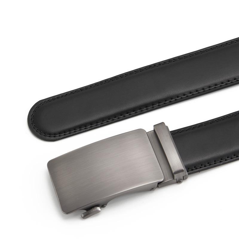 New Men s Second Layer Leather Automatic Buckle Leather Belt Real Cowhide Business Casual Belt 110-130CM
New Men s Second Layer Leather Automatic Buckle Leather Belt Real Cowhide Business Casual Belt 110-130CM