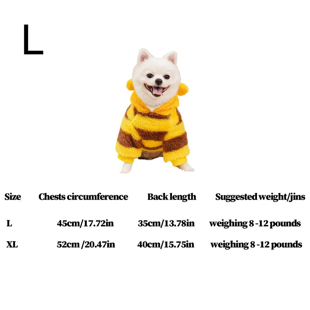 Bee Pet Щеня Пальто Одяг Одяг Флісовий Одяг Собака Кот Толстовка Модний Костюм Хеллоуїн Косплей Светр Толстовка Собака
Bee Pet Щеня Пальто Одяг Одяг Флісовий Одяг Собака Кот Толстовка Модний Костюм Хеллоуїн Косплей Светр Толстовка Собака