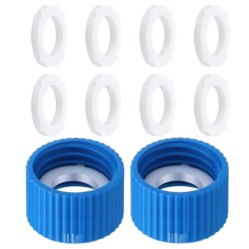 2Pcs Water Filter Coupling Kits Filtration Cleaning Couplings with Gaskets Seal Quick Connecting Water Filter Adapter 1
2Pcs Water Filter Coupling Kits Filtration Cleaning Couplings with Gaskets Seal Quick Connecting Water Filter Adapter 1