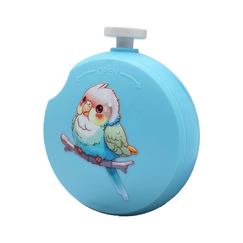 Electric Parrot Beak & Nail Grinder for Small Birds - Tiger Skin Design
Electric Parrot Beak & Nail Grinder for Small Birds - Tiger Skin Design