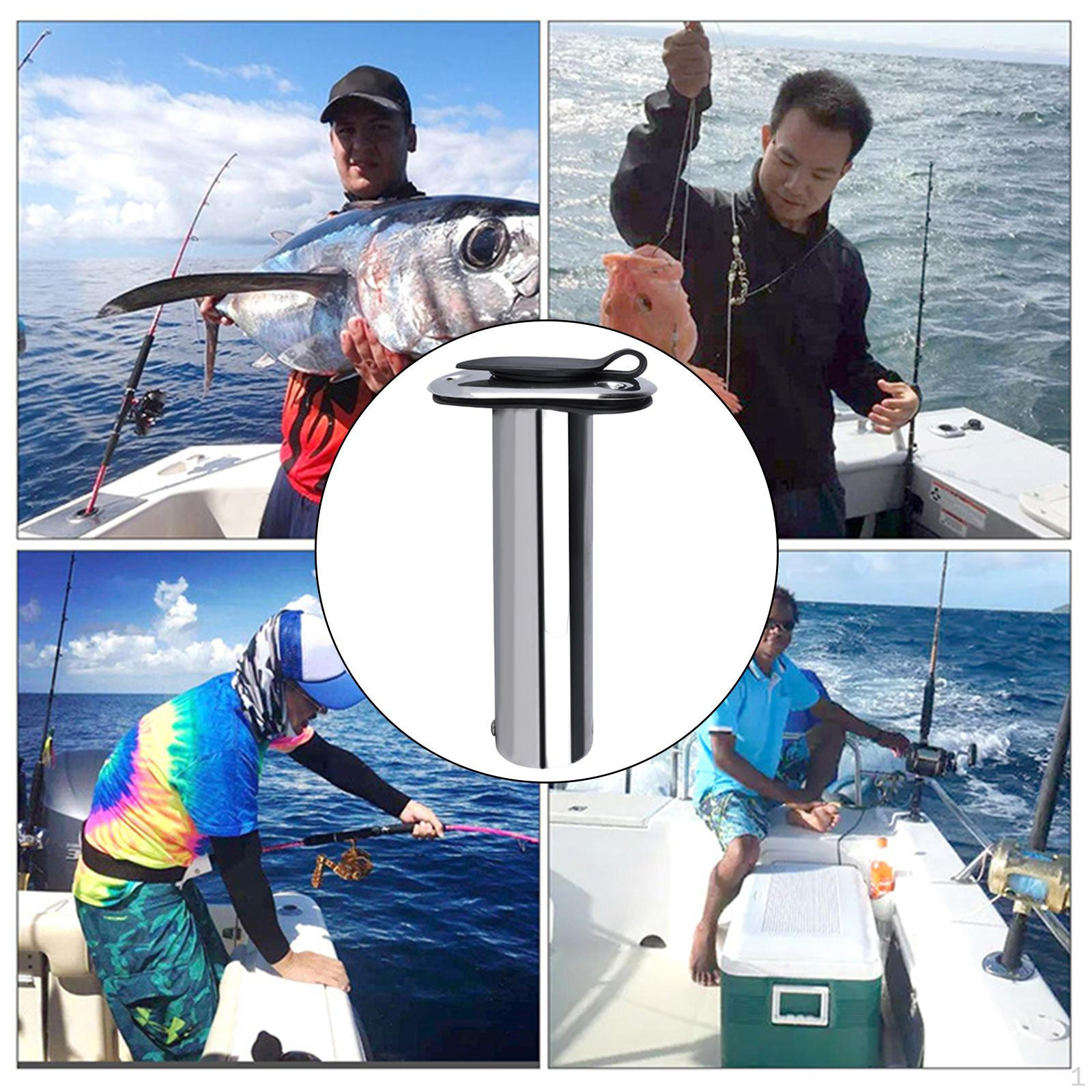 Rod Holder Stainless Steel Flush mountinging Resistant for Fish 7739S90
Rod Holder Stainless Steel Flush mountinging Resistant for Fish 7739S90