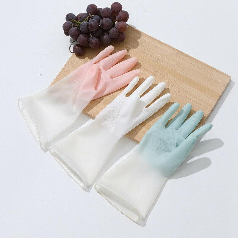 1pair Dishwashing Gloves Household Cleaning Kitchen Durable Latex Washing Clothes Rubber Washing Dishes Housework
1pair Dishwashing Gloves Household Cleaning Kitchen Durable Latex Washing Clothes Rubber Washing Dishes Housework
