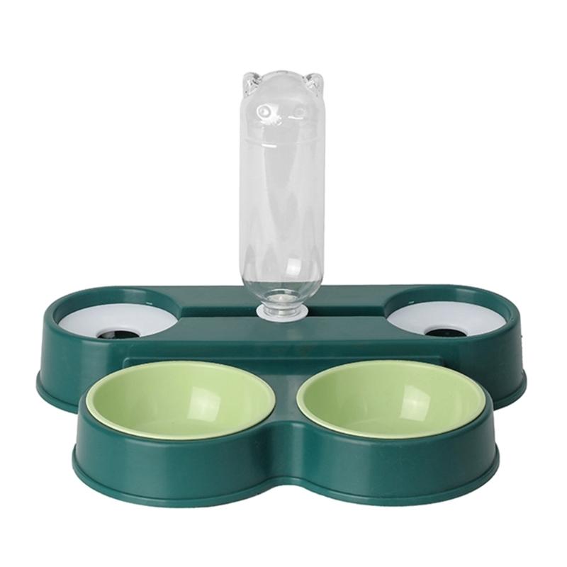 Dogs Bowl Automatic Cats Food Bowl with Detachable Bowl Pet Food Feeders темно-зеленого
Dogs Bowl Automatic Cats Food Bowl with Detachable Bowl Pet Food Feeders темно-зеленого