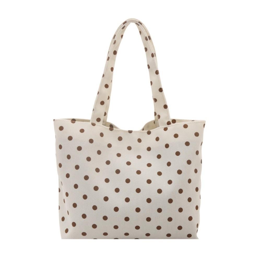 Dual Handles Polka Dot Printed Handbag Exquisite Shopping Tote Vintage Shoulder Bag Office белый
Dual Handles Polka Dot Printed Handbag Exquisite Shopping Tote Vintage Shoulder Bag Office белый