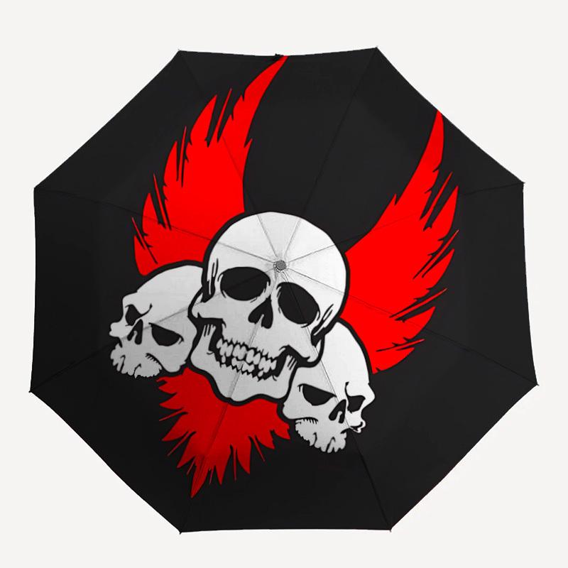 1pc Skull Flames Automatic Open/Close, Foldable Compact Umbrella with 8-Rib Shaft, Perfect Gift For Men And Women, Casual Style, Vibrant Mot
1pc Skull Flames Automatic Open/Close, Foldable Compact Umbrella with 8-Rib Shaft, Perfect Gift For Men And Women, Casual Style, Vibrant Mot