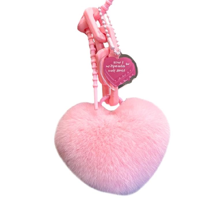 Fashion Keyholders Pompoms Key Chain Heart Keyrings Soft Bag Pendant Charm Decorations for Backback рожевий
Fashion Keyholders Pompoms Key Chain Heart Keyrings Soft Bag Pendant Charm Decorations for Backback рожевий